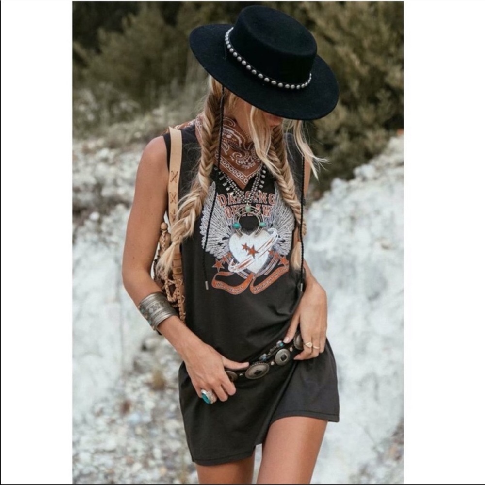 💃🏻Rocker Vintage Graphic t shirt tee - Picture 4 of 14